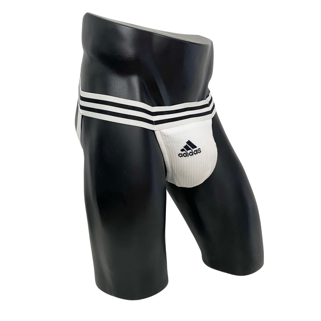 Adidas Sport Black and White Socks Jockstrap/Thong Pack of 2