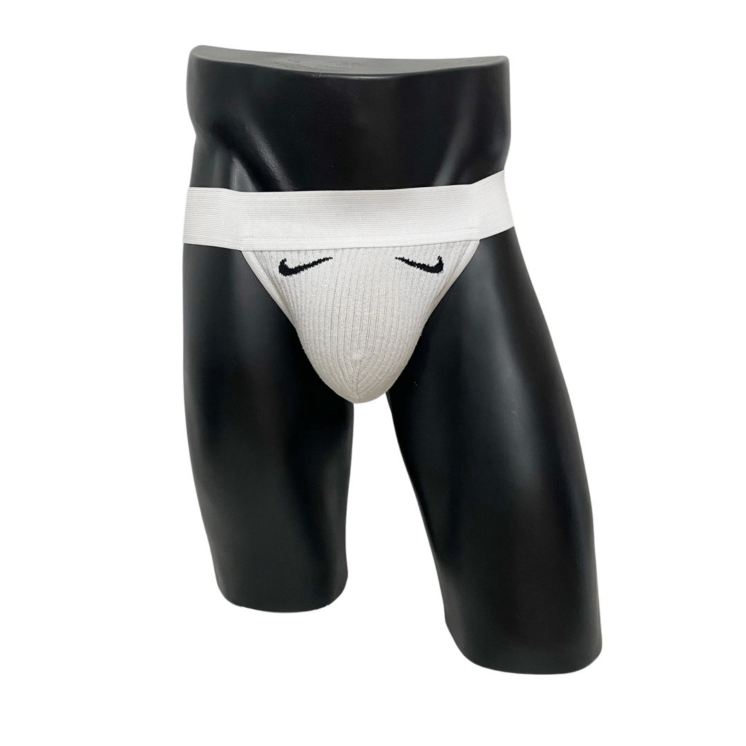Nike Socks White Jockstrap/Thong
