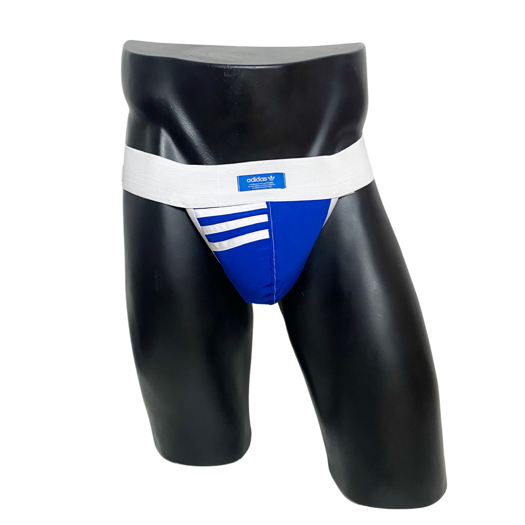 Adidas Blue/White Jockstrap/Thong 3.0