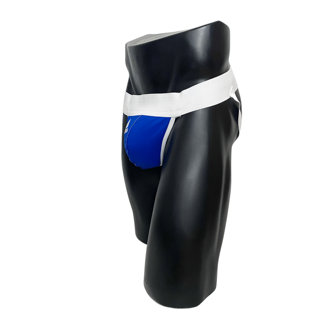 Adidas Blue/White Jockstrap/Thong