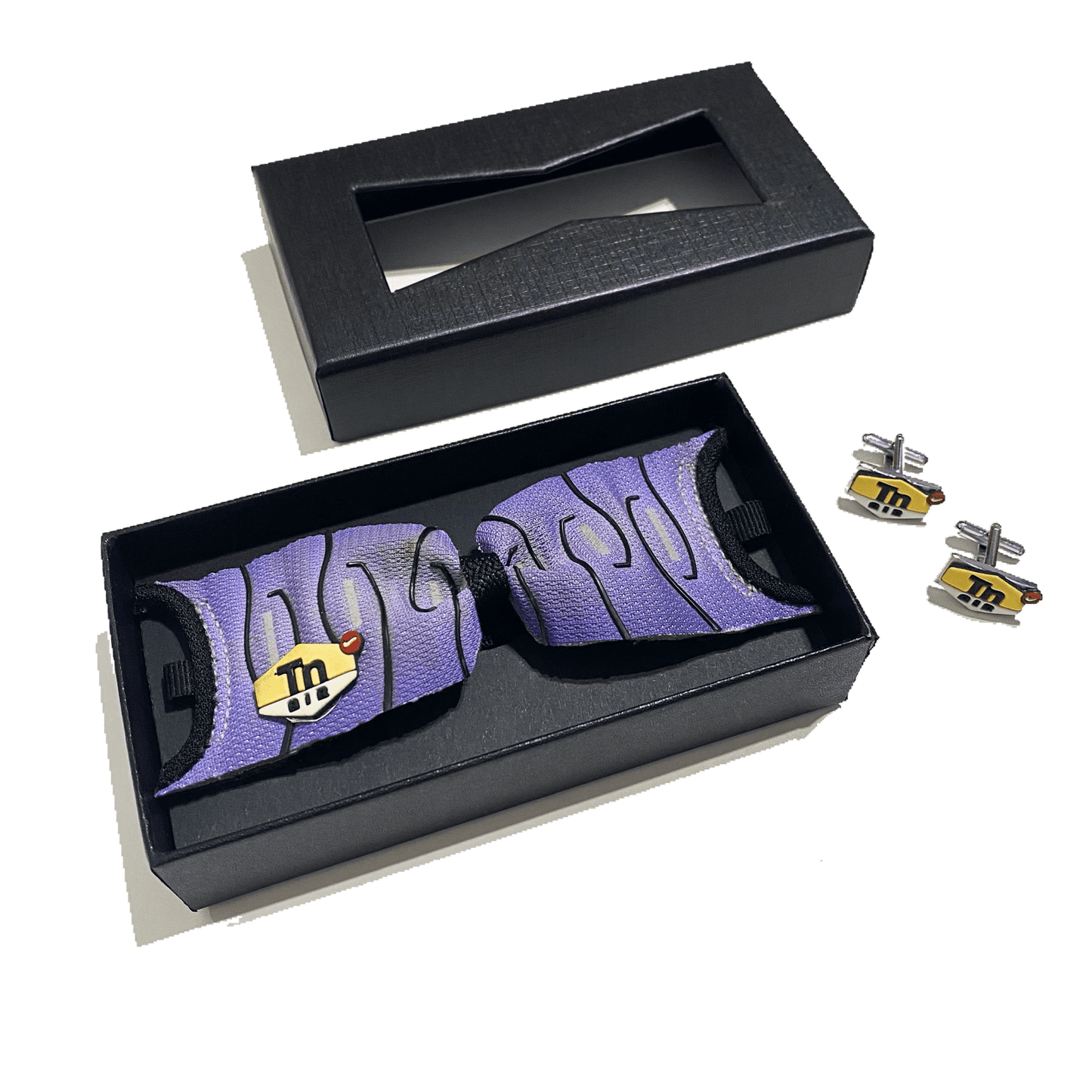 Air Max Tn Purple OG Bow Tie & Cufflinks