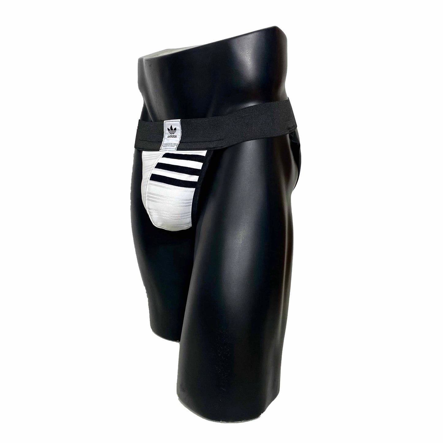 Adidas White/Black Jockstrap/Thong