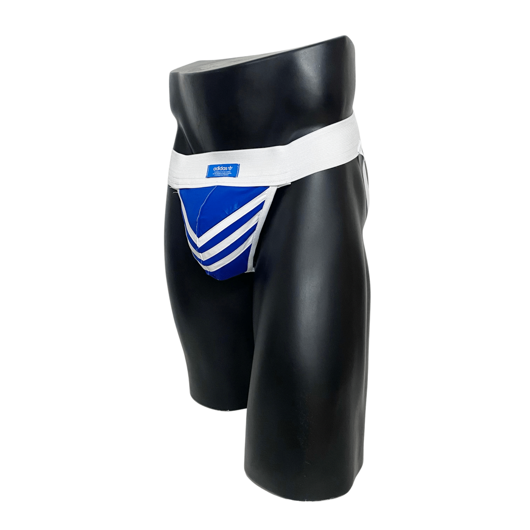 Adidas Blue/White Jockstrap/Thong 2.0