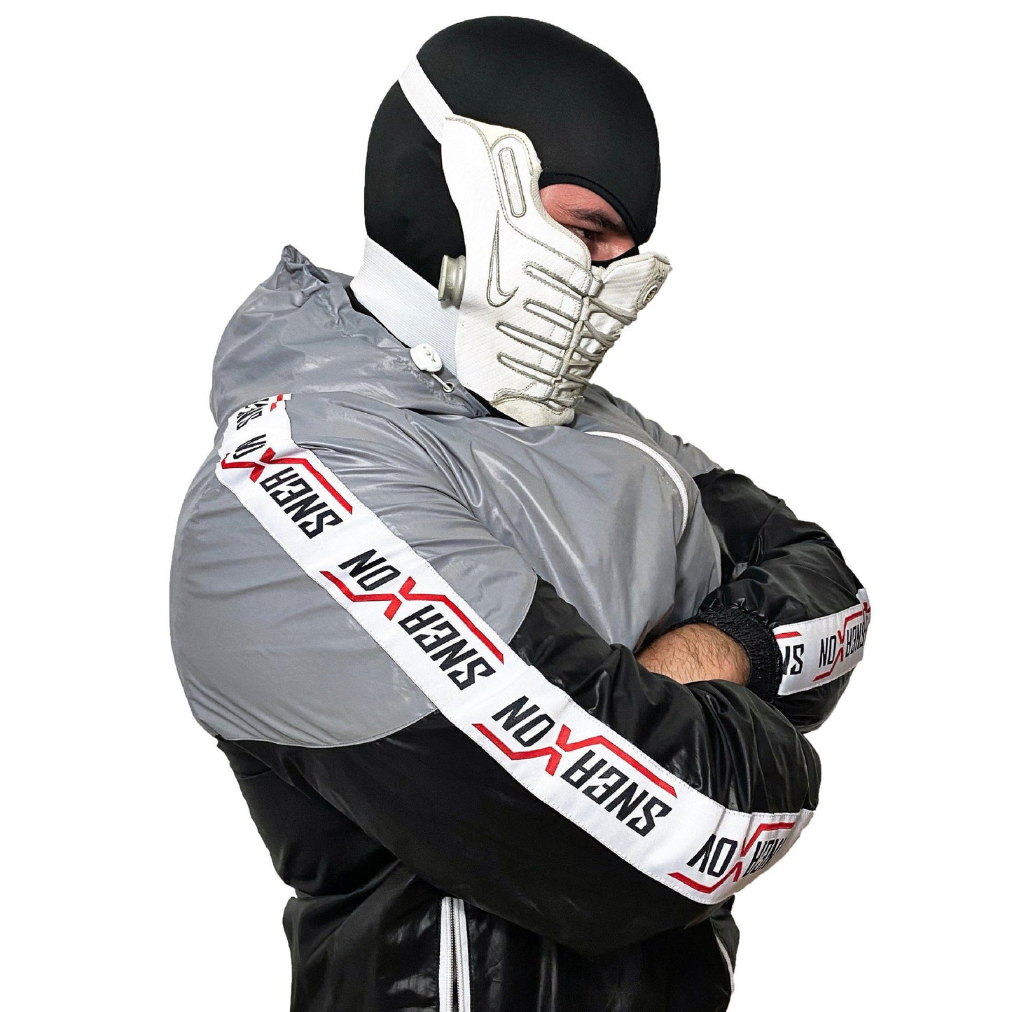 Nike Shox NZ White Leather Mask