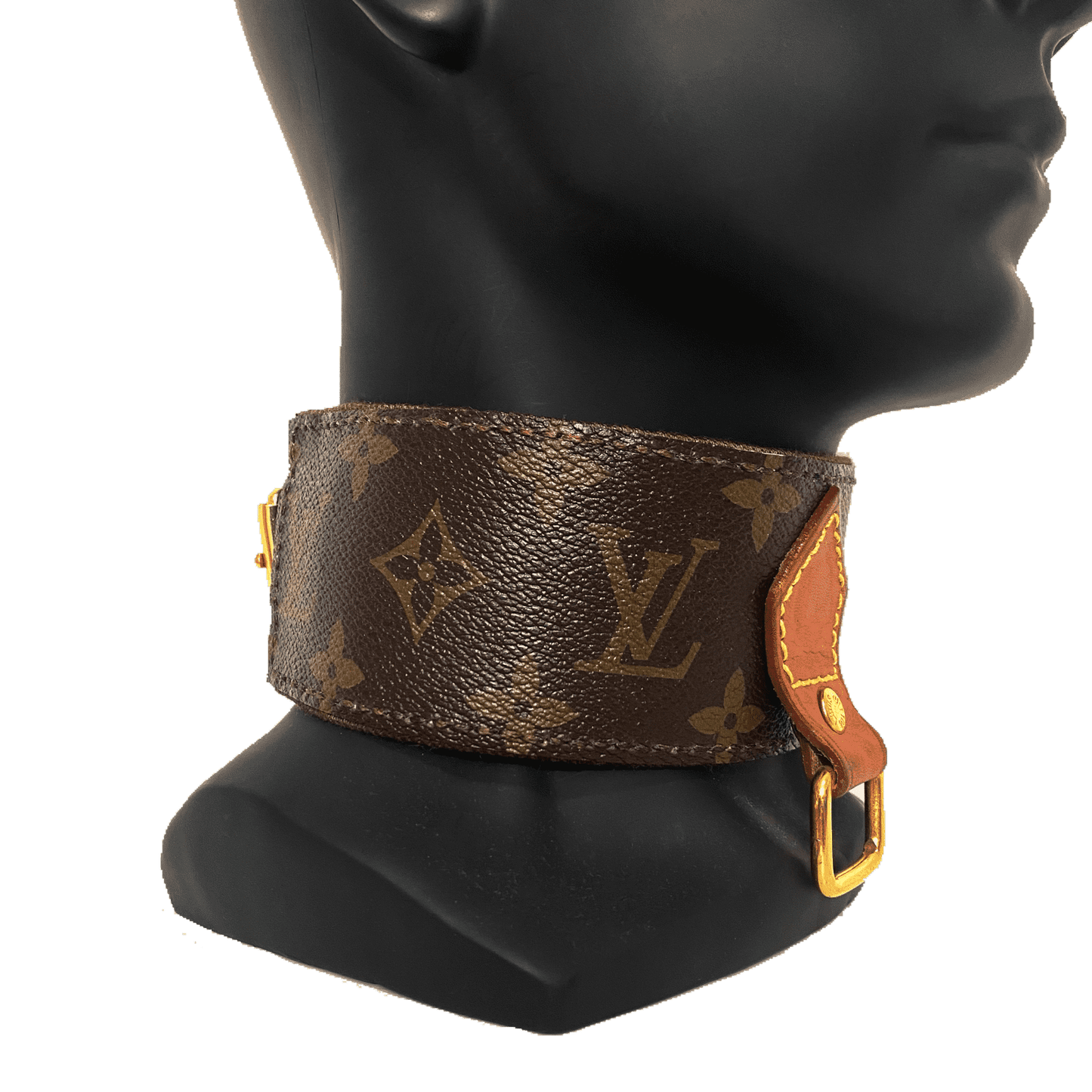 Louis Vuitton Leather Choker 2.0
