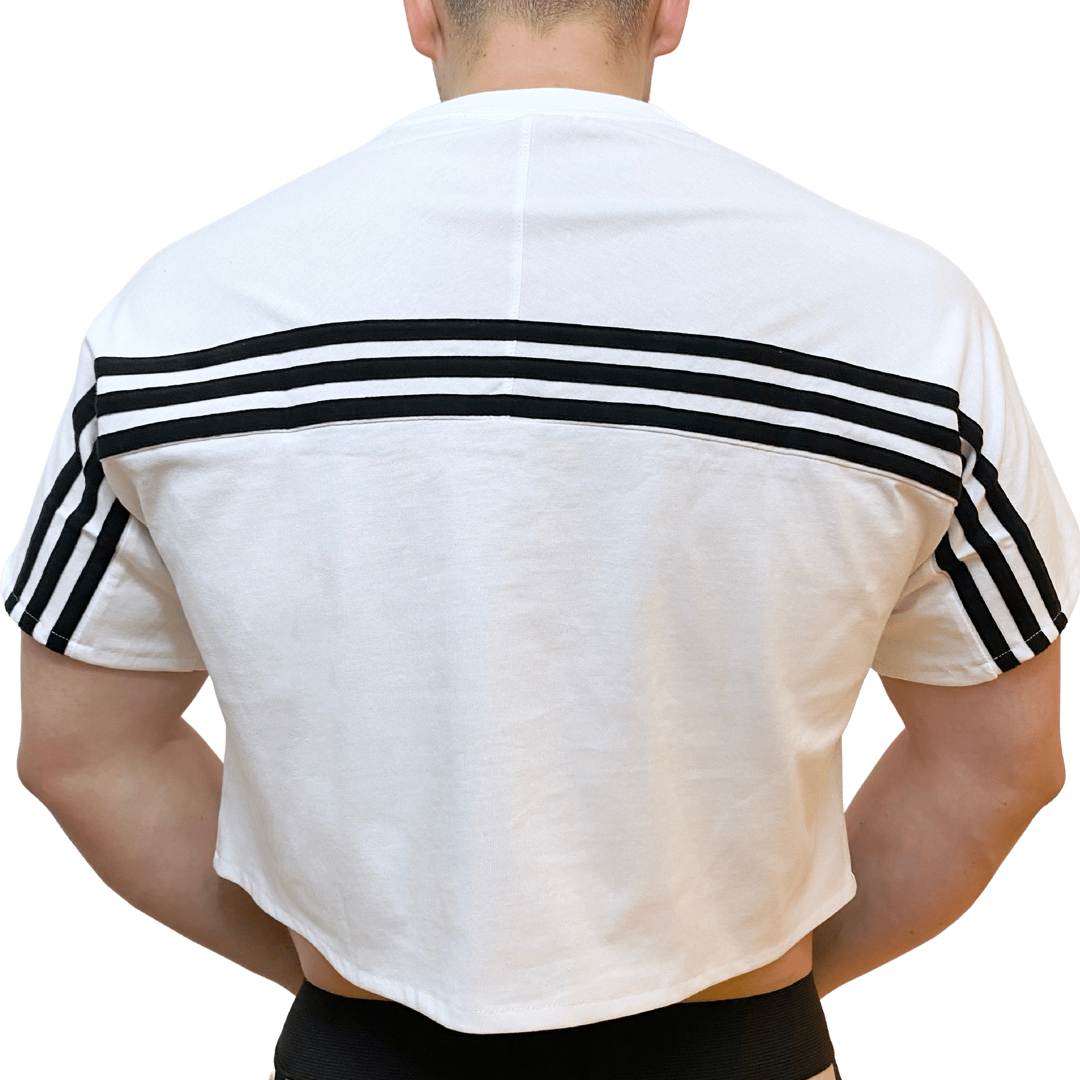 Adidas Originals White Crop Top