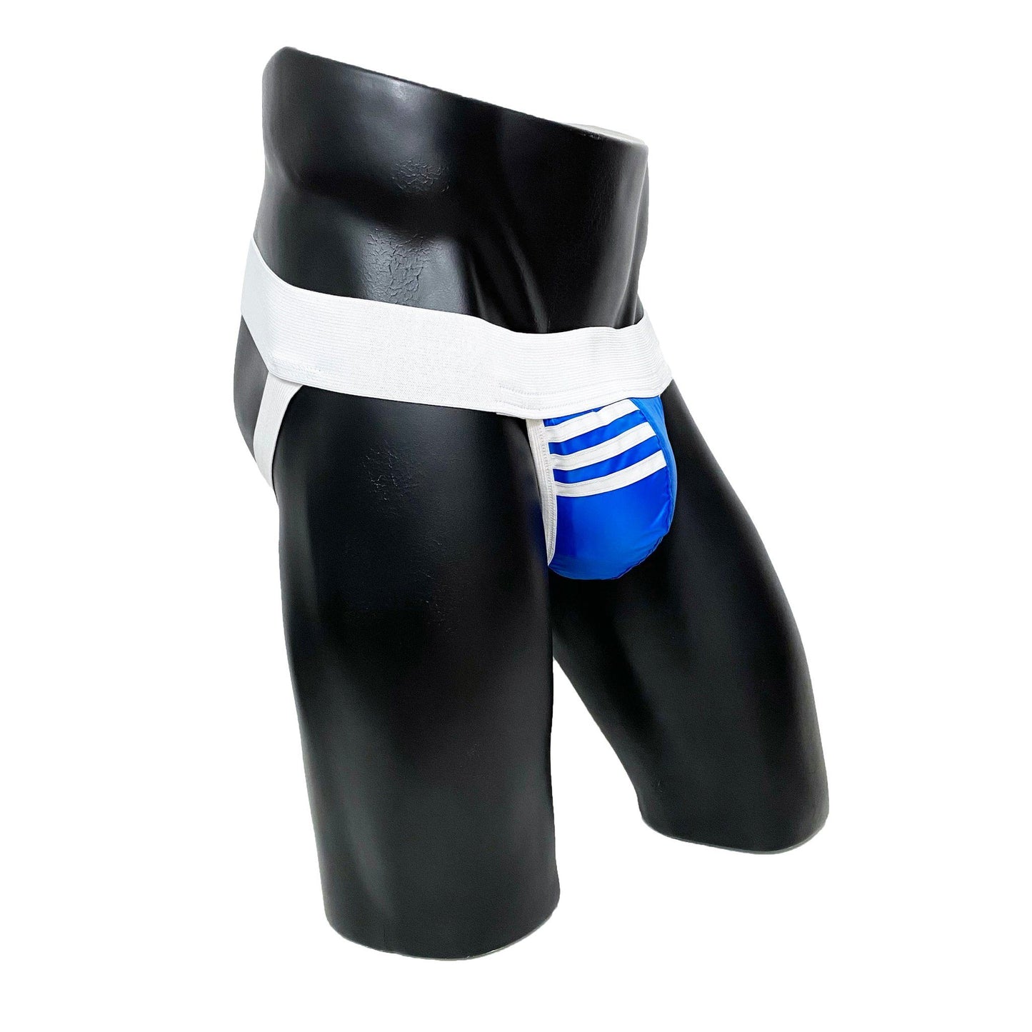 Adidas Sport Blue Nylon Jockstrap/Thong 2.0
