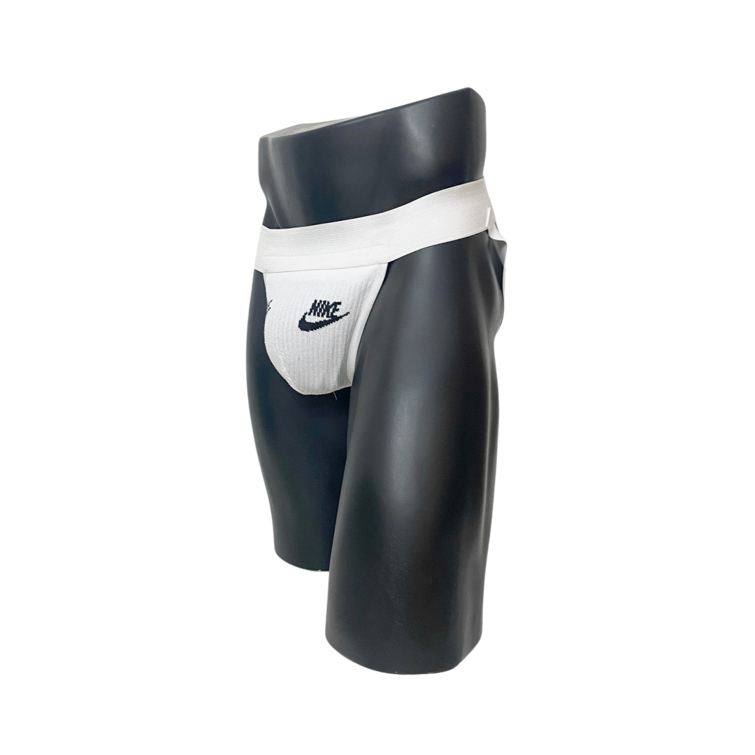 Nike Socks White Jockstrap/Thong 2.0
