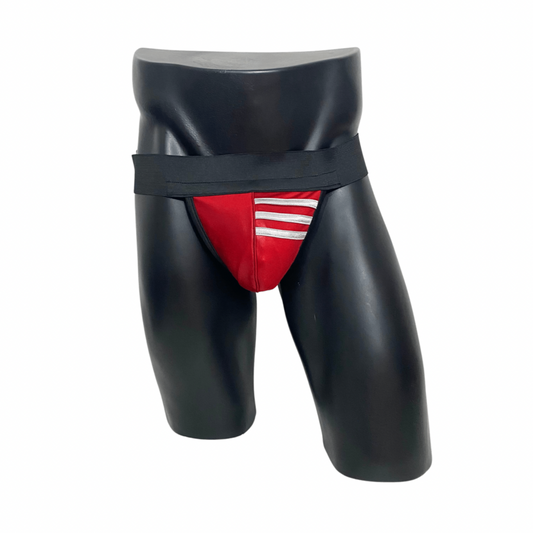 Adidas Chile 62 Red Silver Jockstrap/Thong 5.0