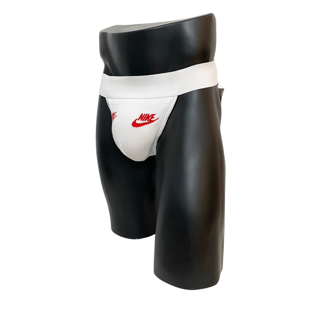 Nike Socks White/Red Jockstrap/Thong