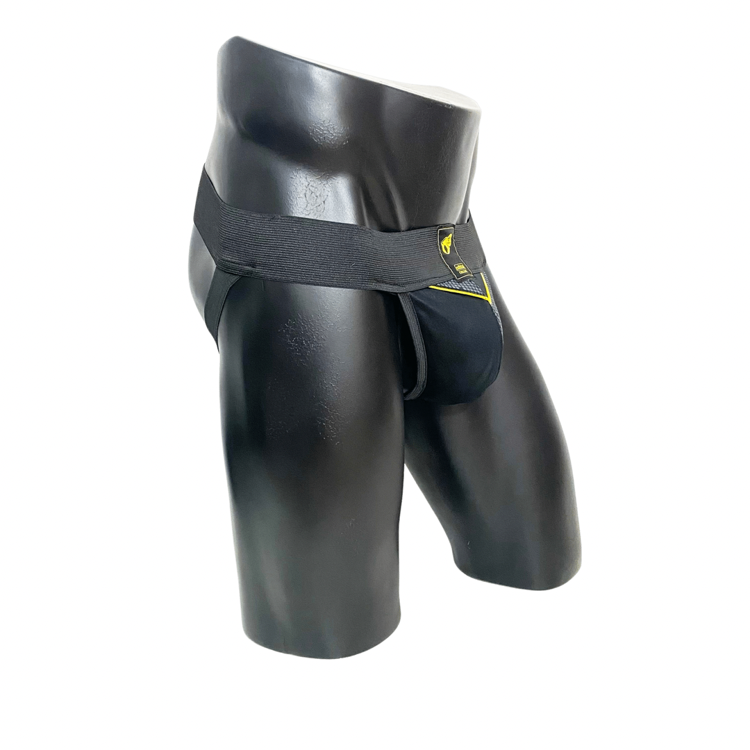 Adidas Chile 62 Black - Yellow Jockstrap/Thong 3.0