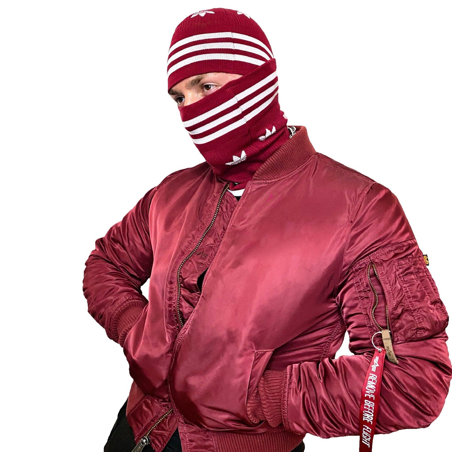 Adidas Balaclava Burgundy