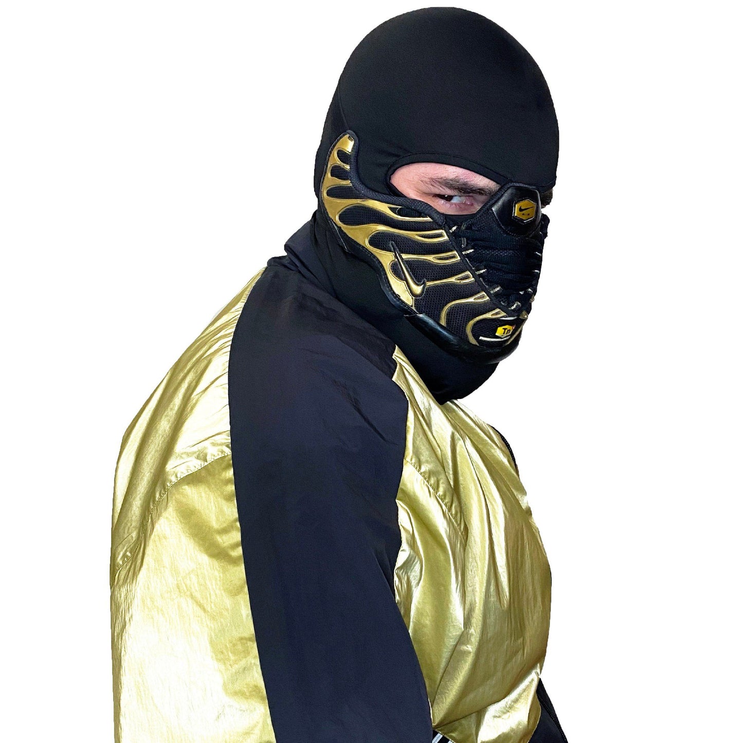 Air Max Tn Black Gold 2010 Mask