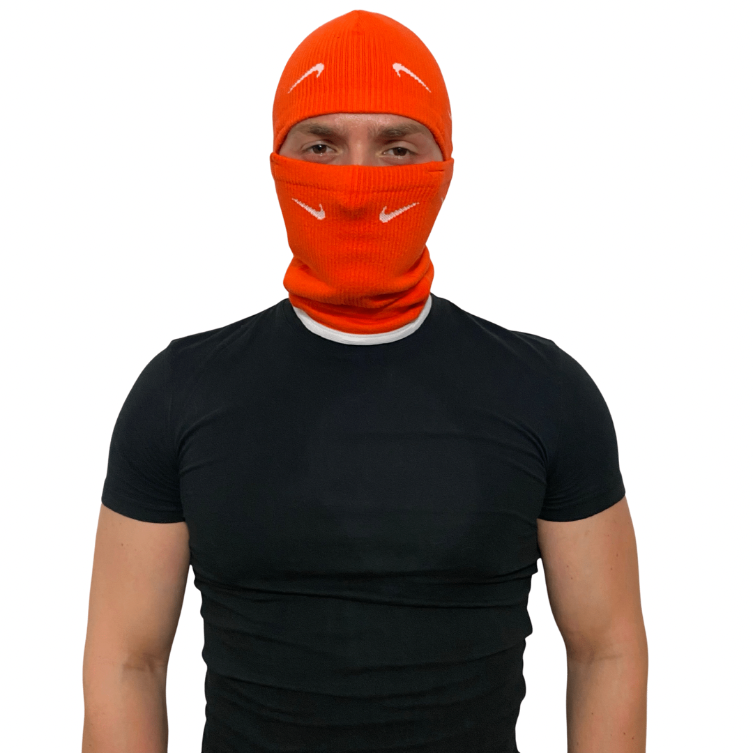 SNEAKERMASK Nike Balaclava Orange