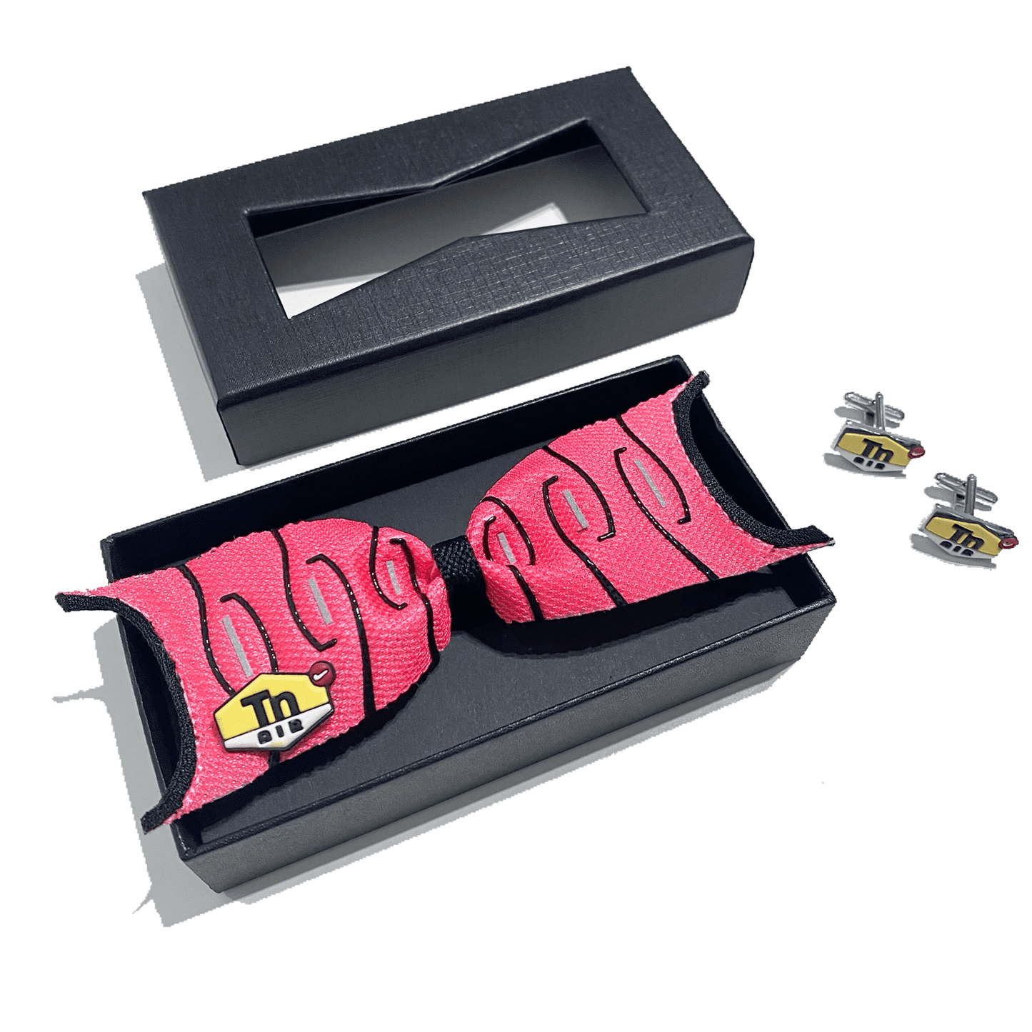 Air Max Tn Pink Bow Tie & Cufflinks