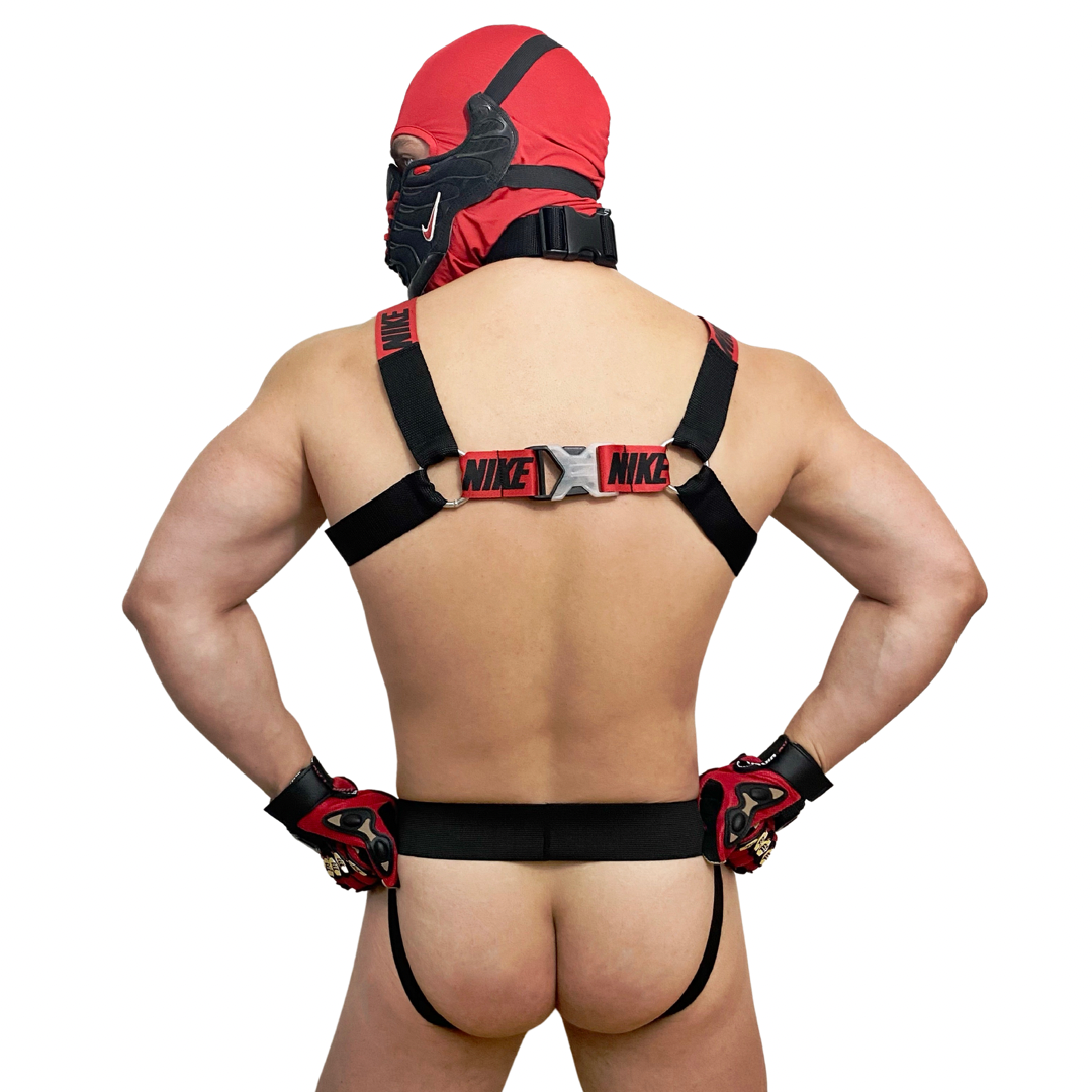 Nike Air Max Red Harness and Choker