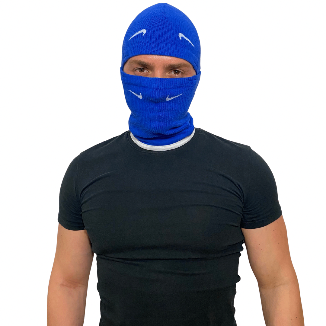 SNEAKERMASK Nike Balaclava Blue