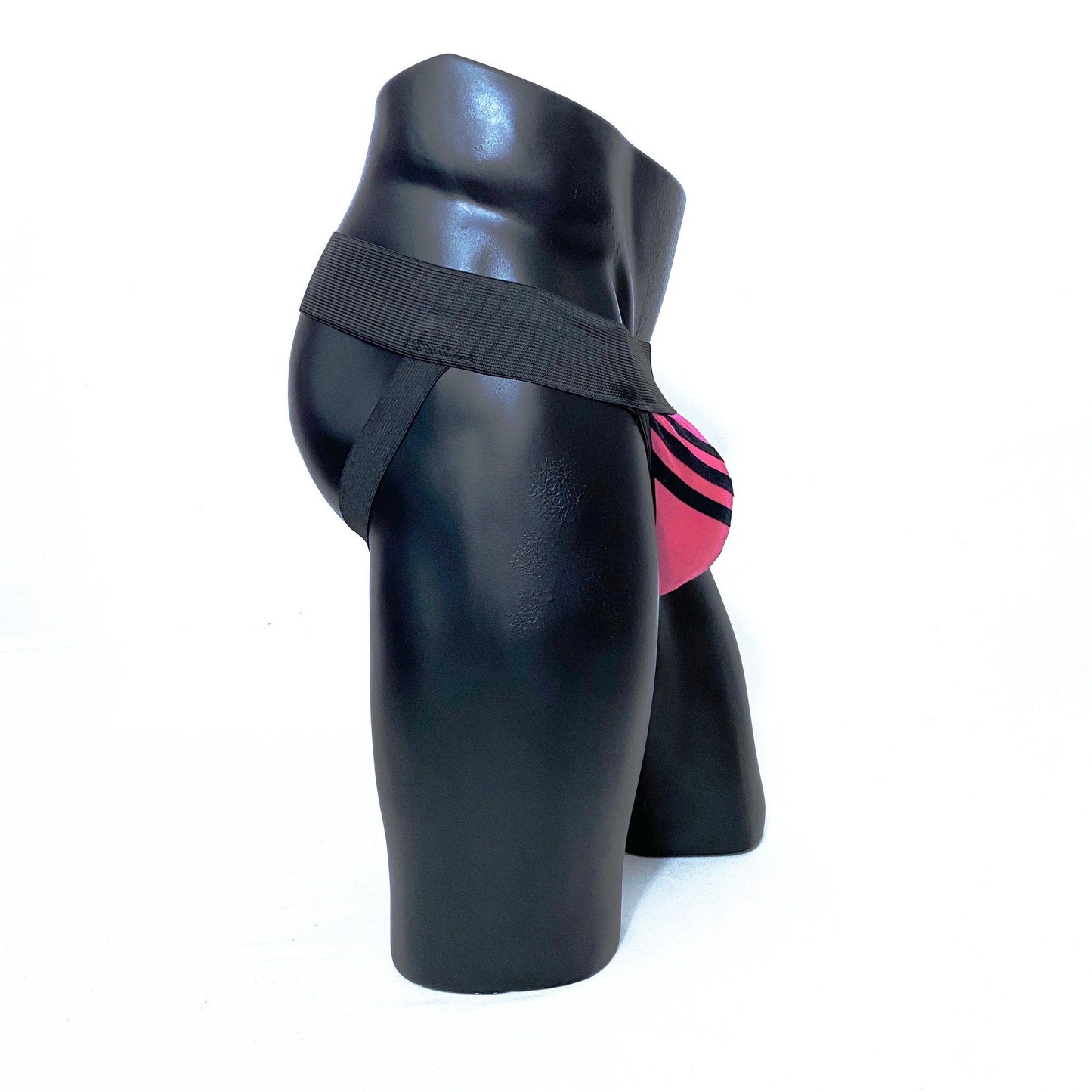 Adidas Chile 62 Black/Pink Jockstrap/Thong 2.0