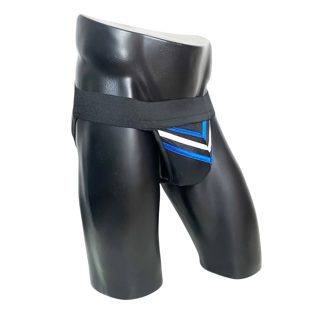 Adidas Chile 62 Blue - Black - White Jockstrap/Thong