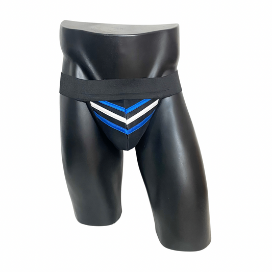 Adidas Chile 62 Blue - Black - White Jockstrap/Thong