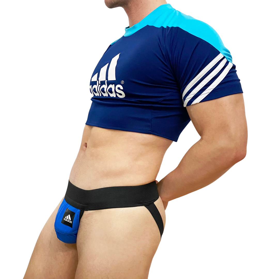 Adidas Sport Blue/White Look