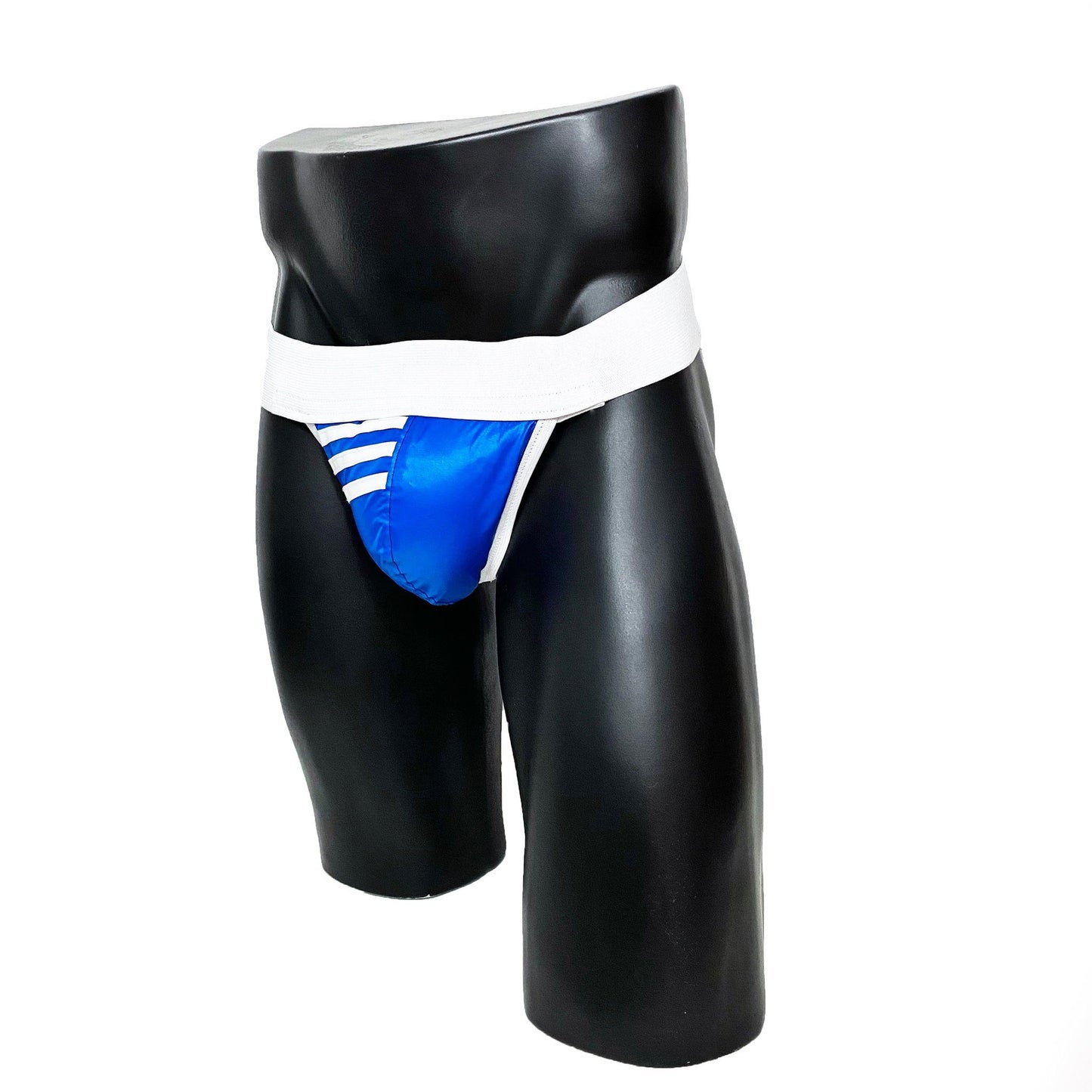 Adidas Sport Blue Nylon Jockstrap/Thong 2.0