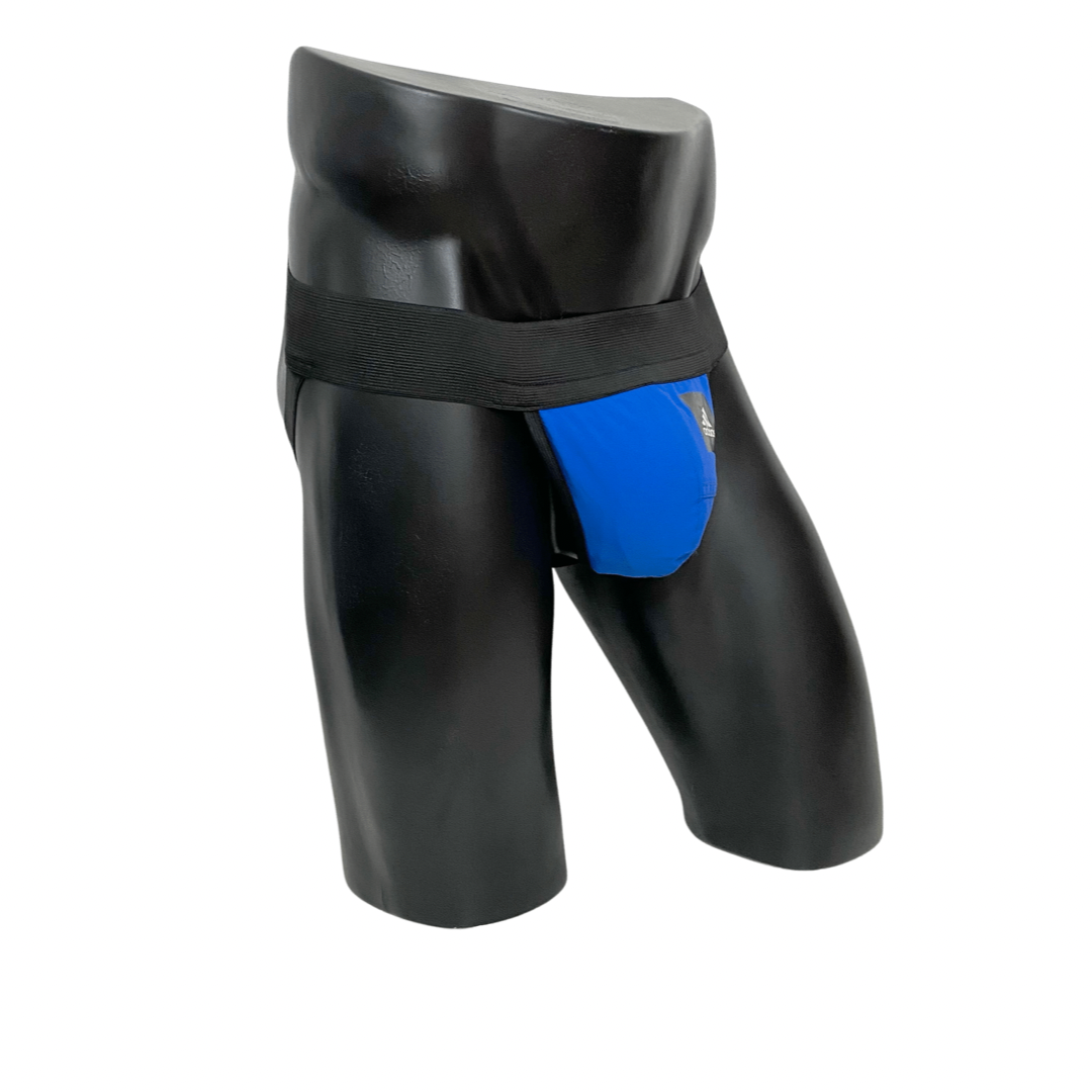 Adidas Blue/Black Sport Jockstrap/Thong
