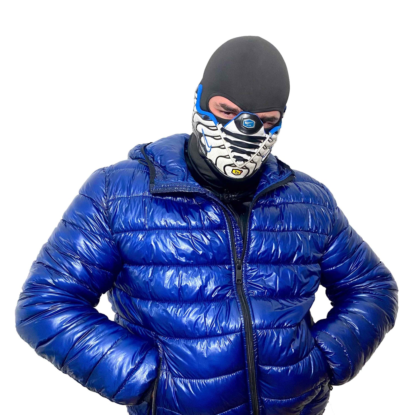 Air Max Tn Blue/Black/White Mask