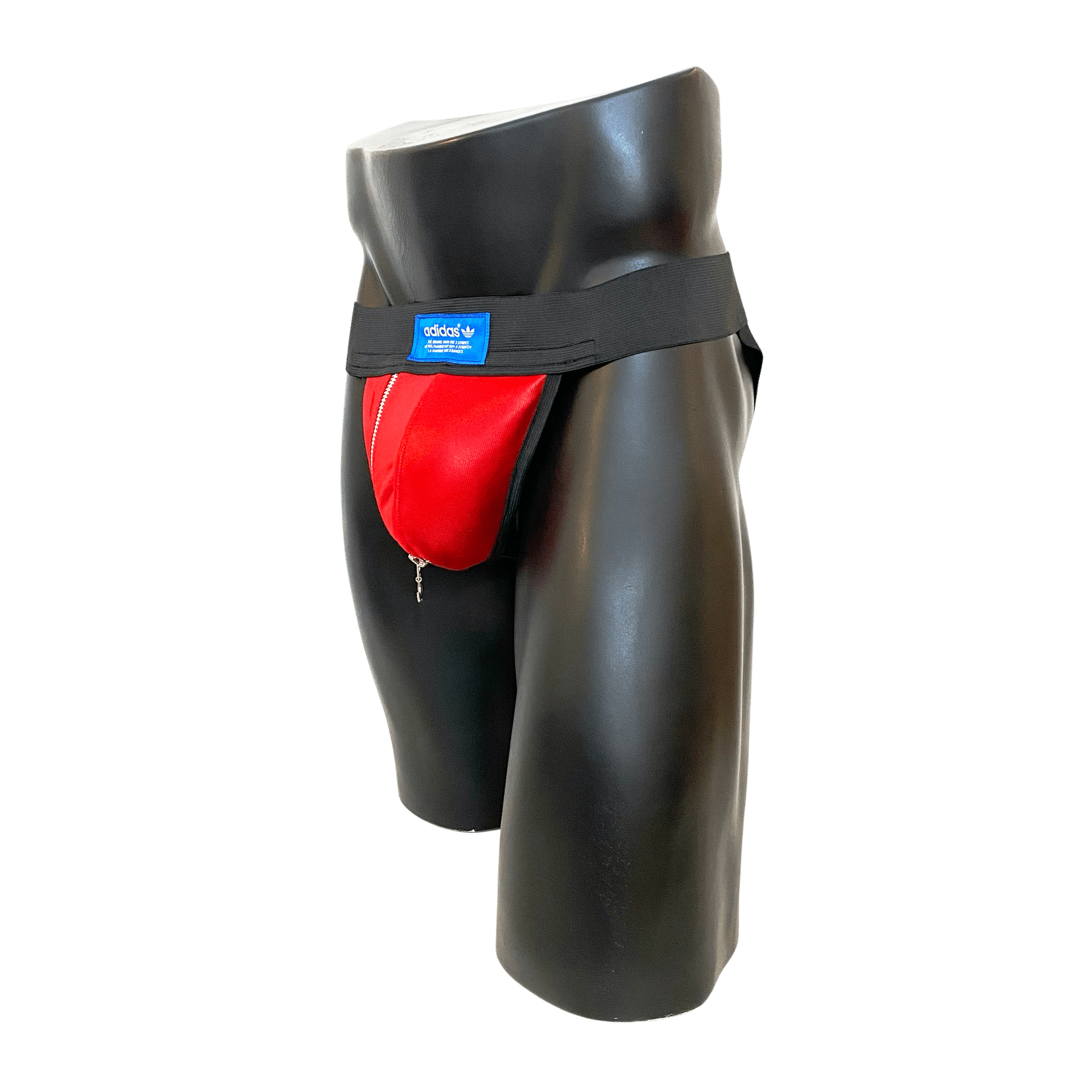 Adidas Chile 62 Red Silver Jockstrap/Thong 2.0