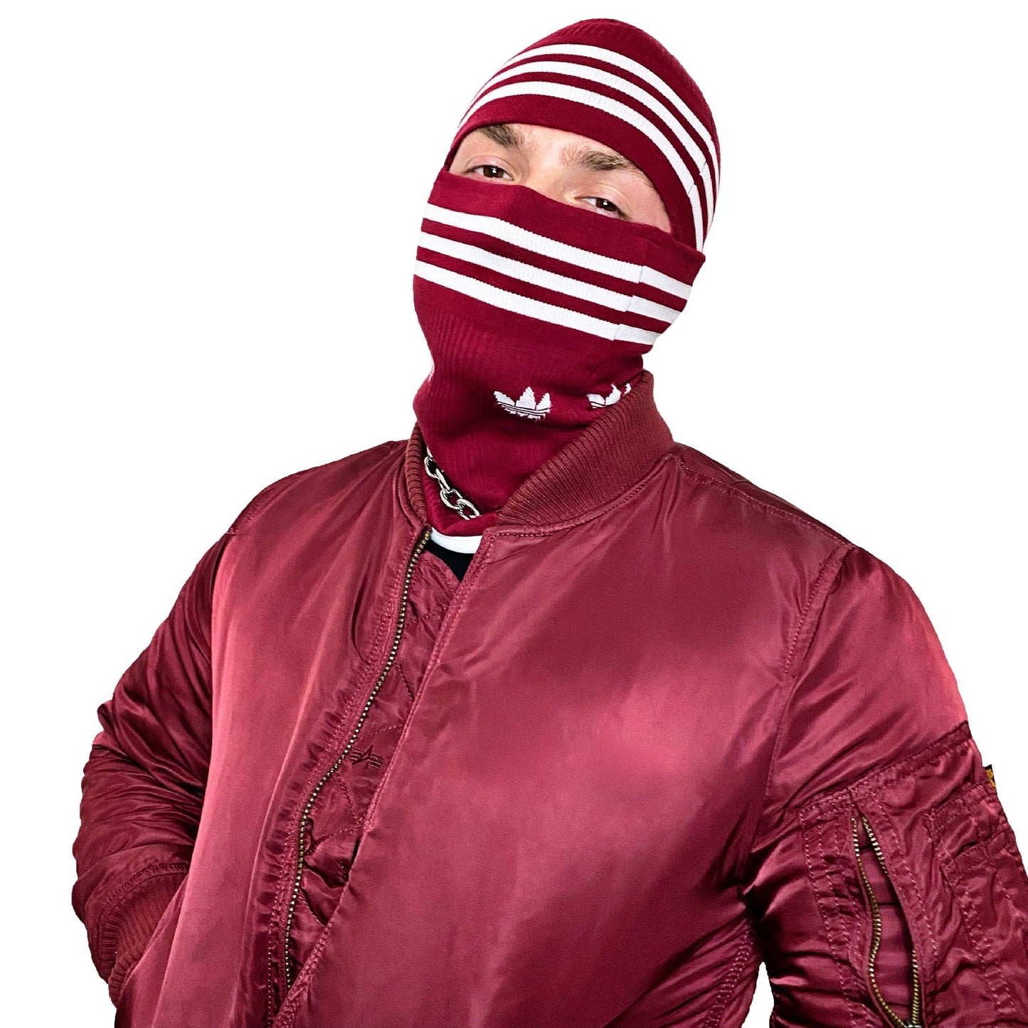 Adidas Balaclava Burgundy