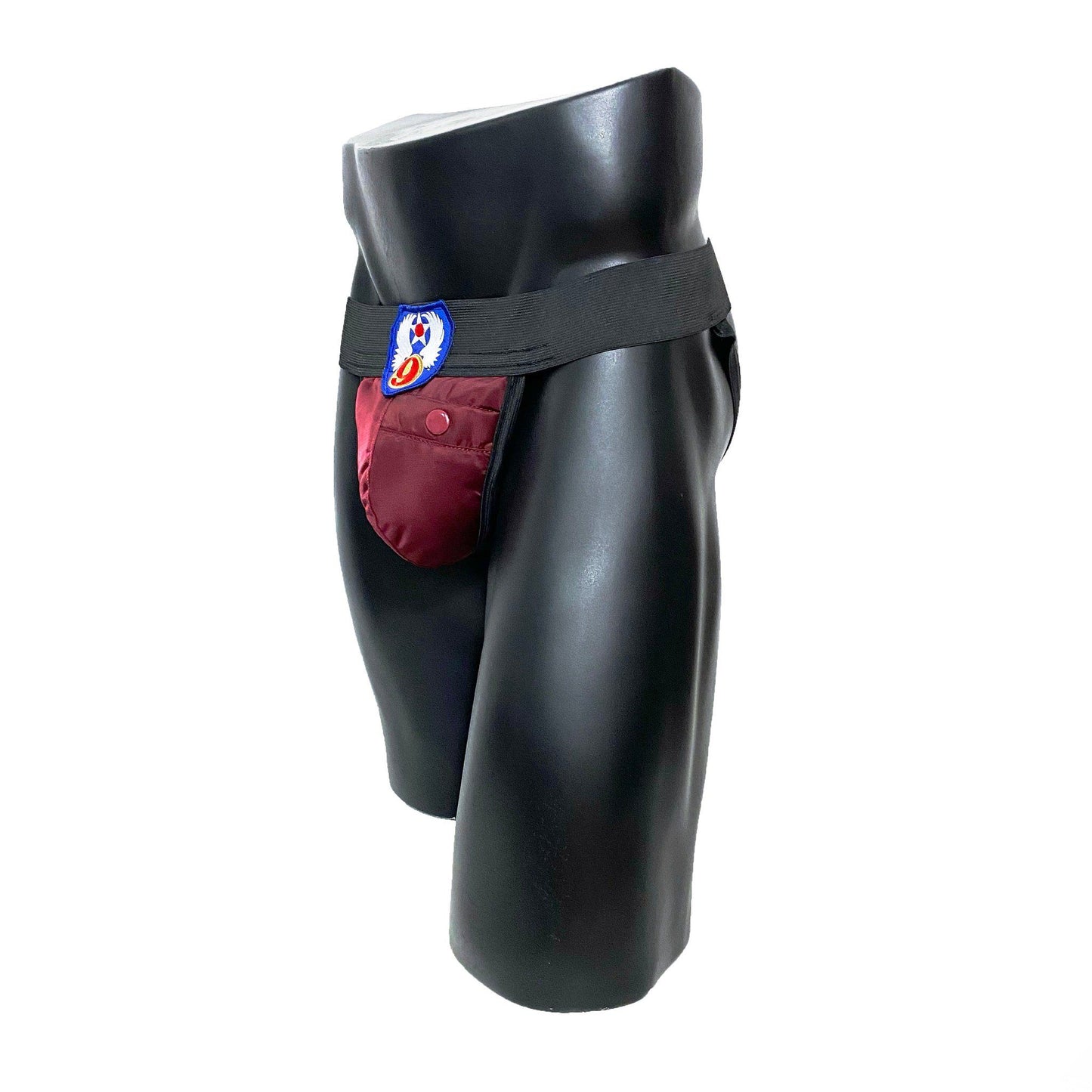 Alpha Industries Burgundy Pocket Jockstrap/Thong
