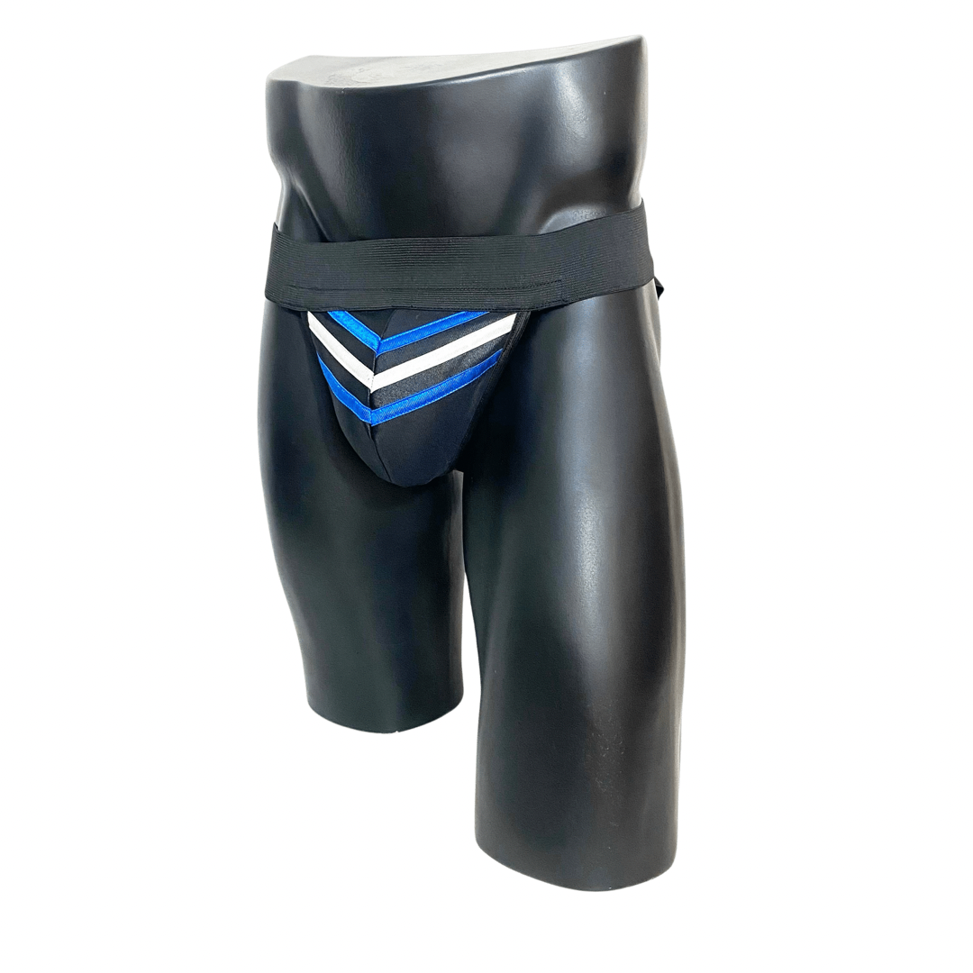 Adidas Chile 62 Blue - Black - White Jockstrap/Thong