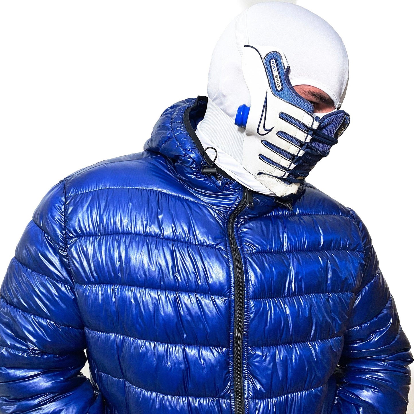 Nike Shox NZ Blue - White Mask
