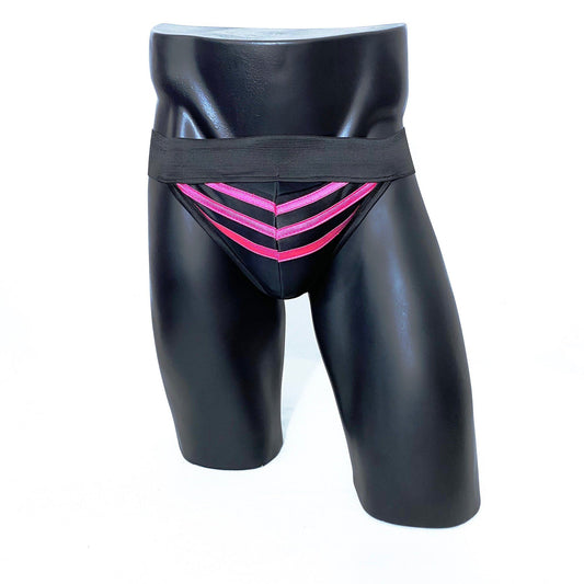 Adidas Chile 62 Pink/Black Jockstrap/Thong 4.0
