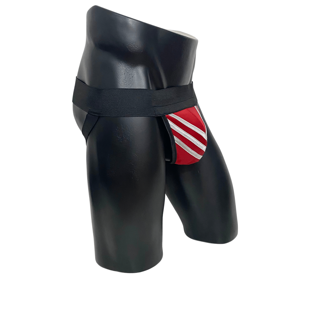 Adidas Chile 62 Red Silver Jockstrap/Thong 6.0