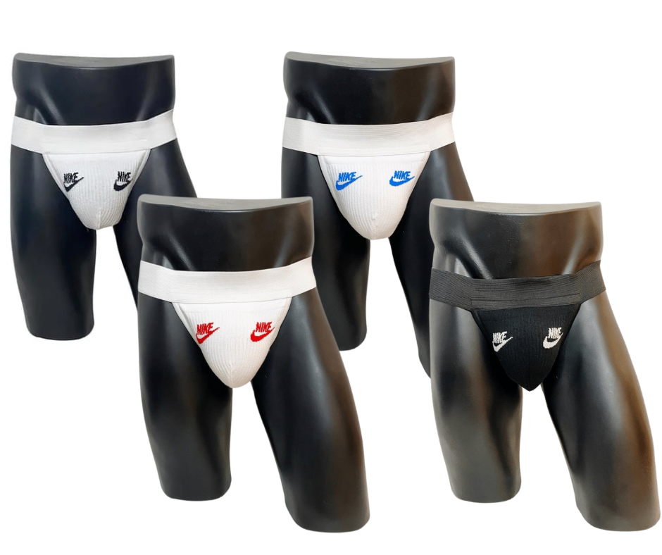 Nike Logo Socks Jockstrap/Thong Pack of 4