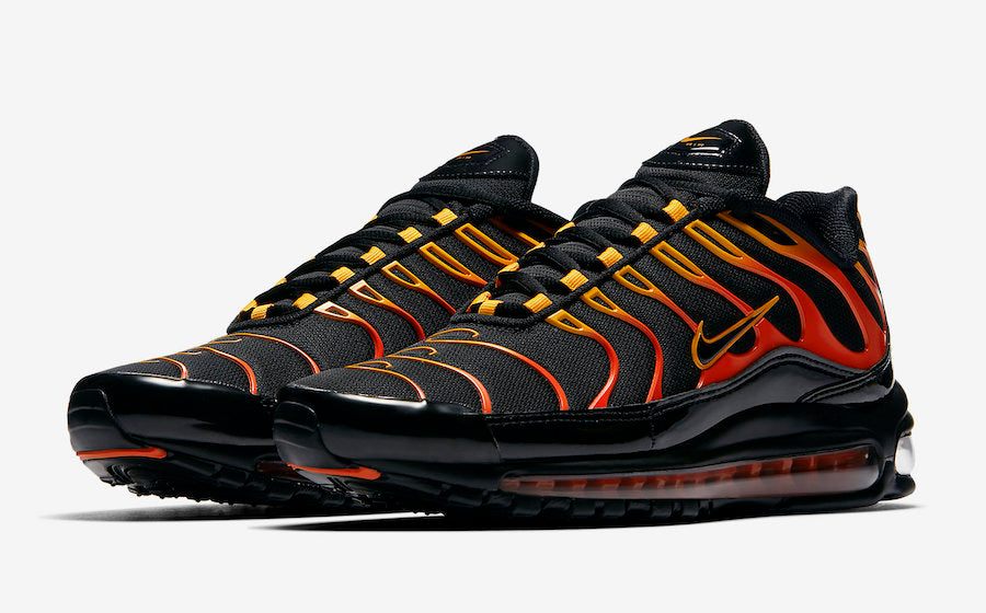Air Max 97 Plus Shock Orange Mask