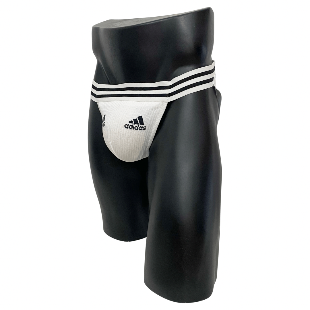 Adidas Sport Socks Jockstrap/Thong White