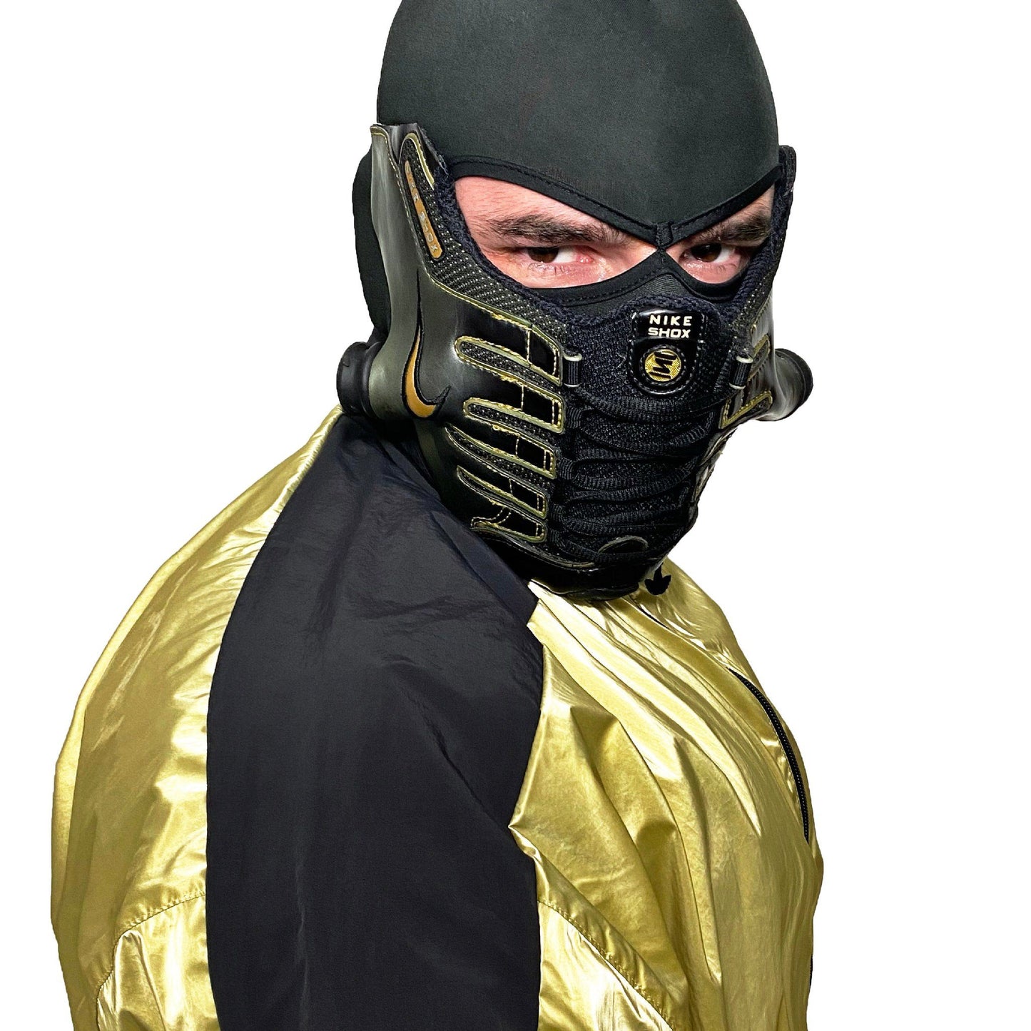 Nike Shox NZ Black - Gold Mask