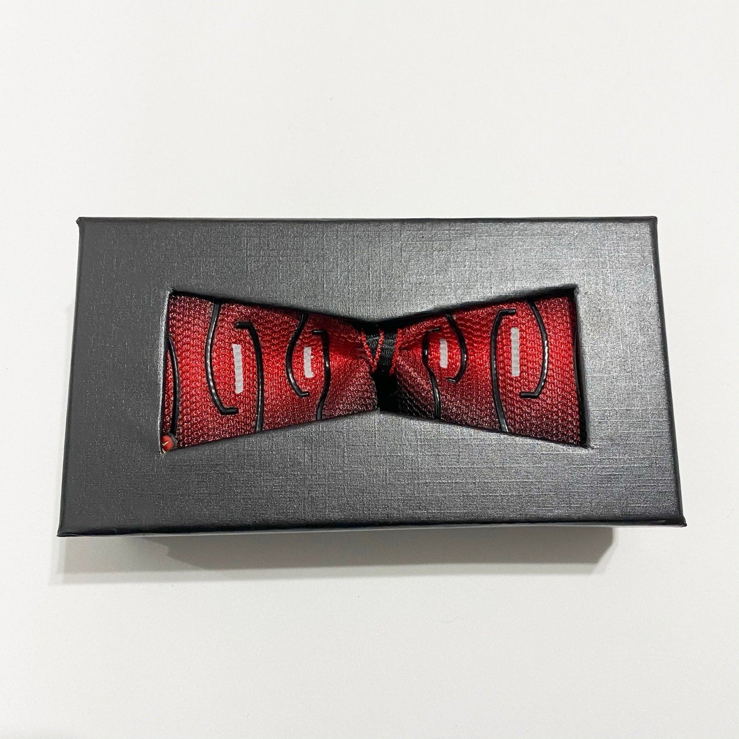 Air Max Tn Black Orange Bow Tie & Cufflinks
