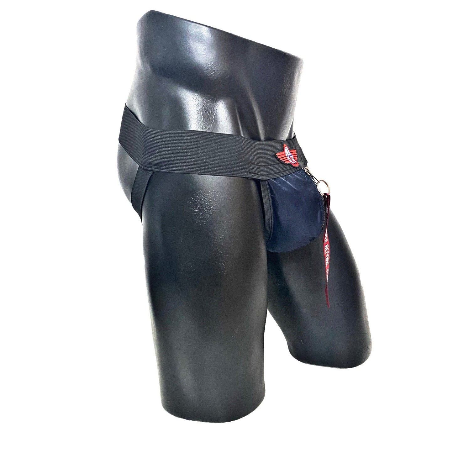 Alpha Industries Dark Blue Pocket Jockstrap/Thong 2.0