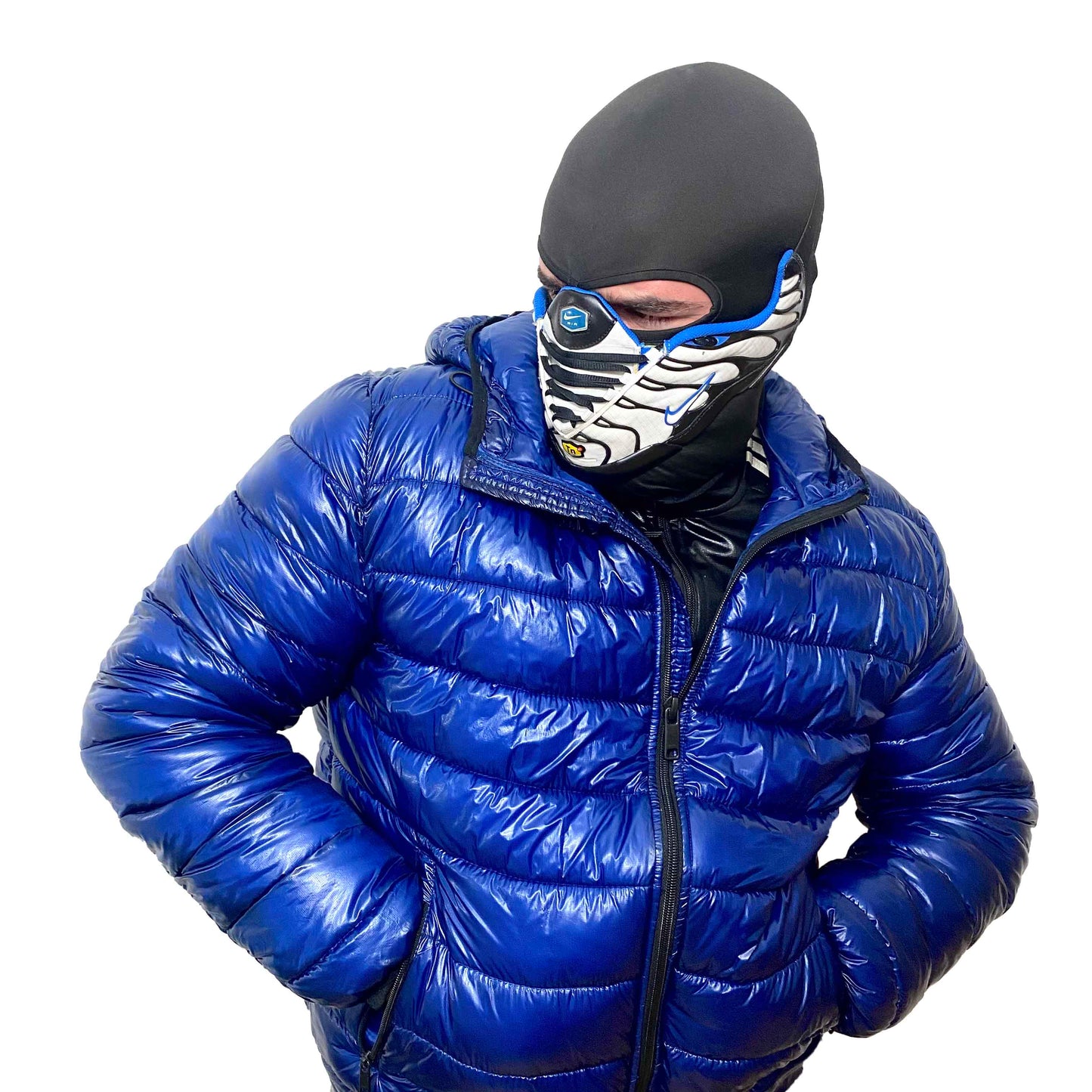 Air Max Tn Blue/Black/White Mask