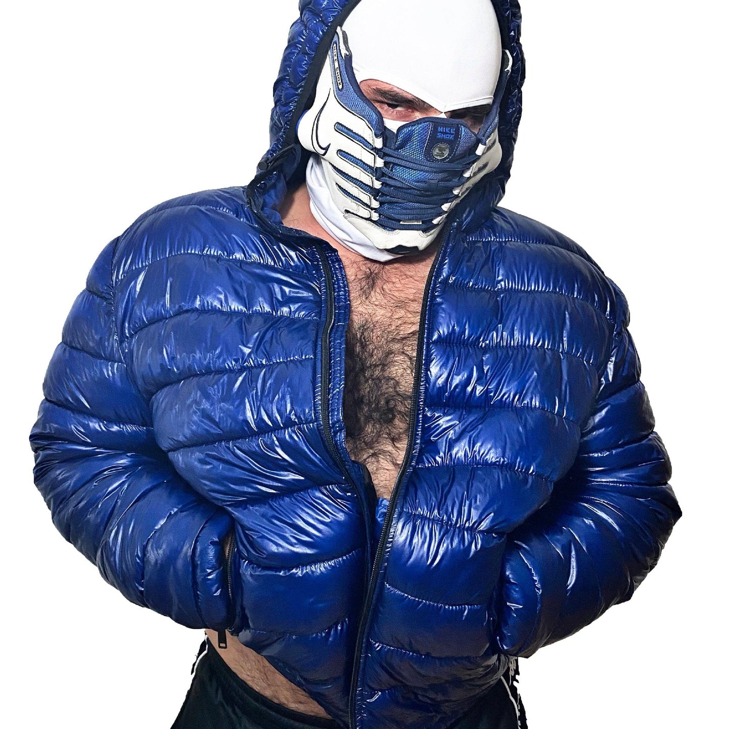 Nike Shox NZ Blue - White Mask