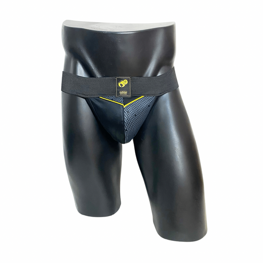 Adidas Chile 62 Black - Yellow Jockstrap/Thong 3.0