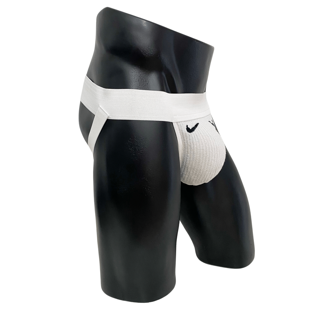 Nike Socks White Jockstrap/Thong