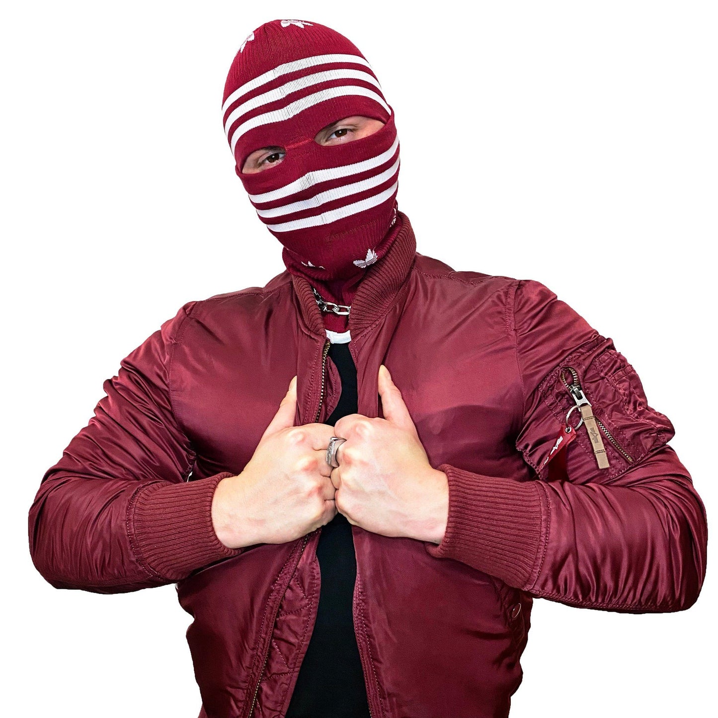 Adidas Balaclava Burgundy