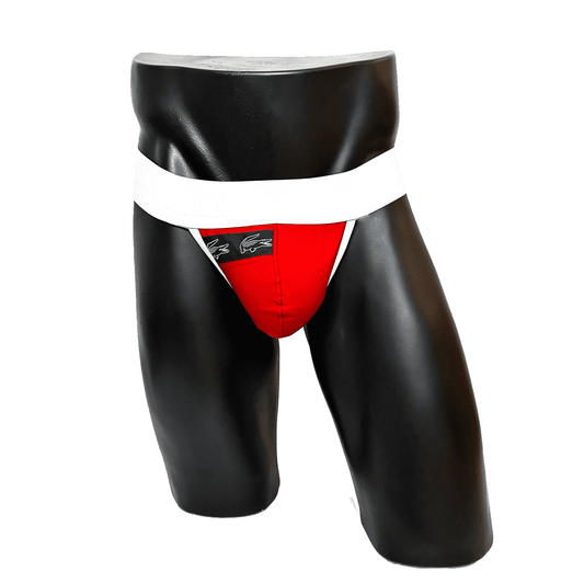 Lacoste Red Jockstrap/Thong