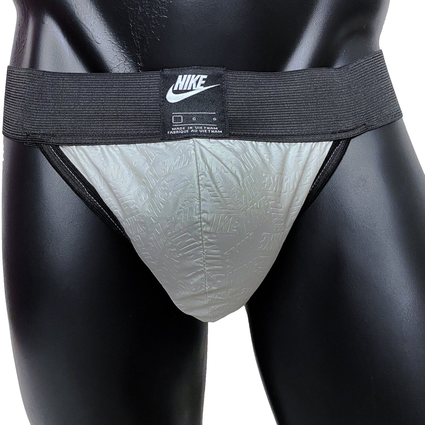 Nike White/Beige Jockstrap/Thong