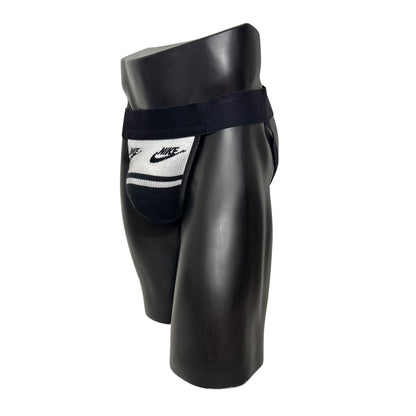 Nike Air White/Black Socks Jockstrap/Thong