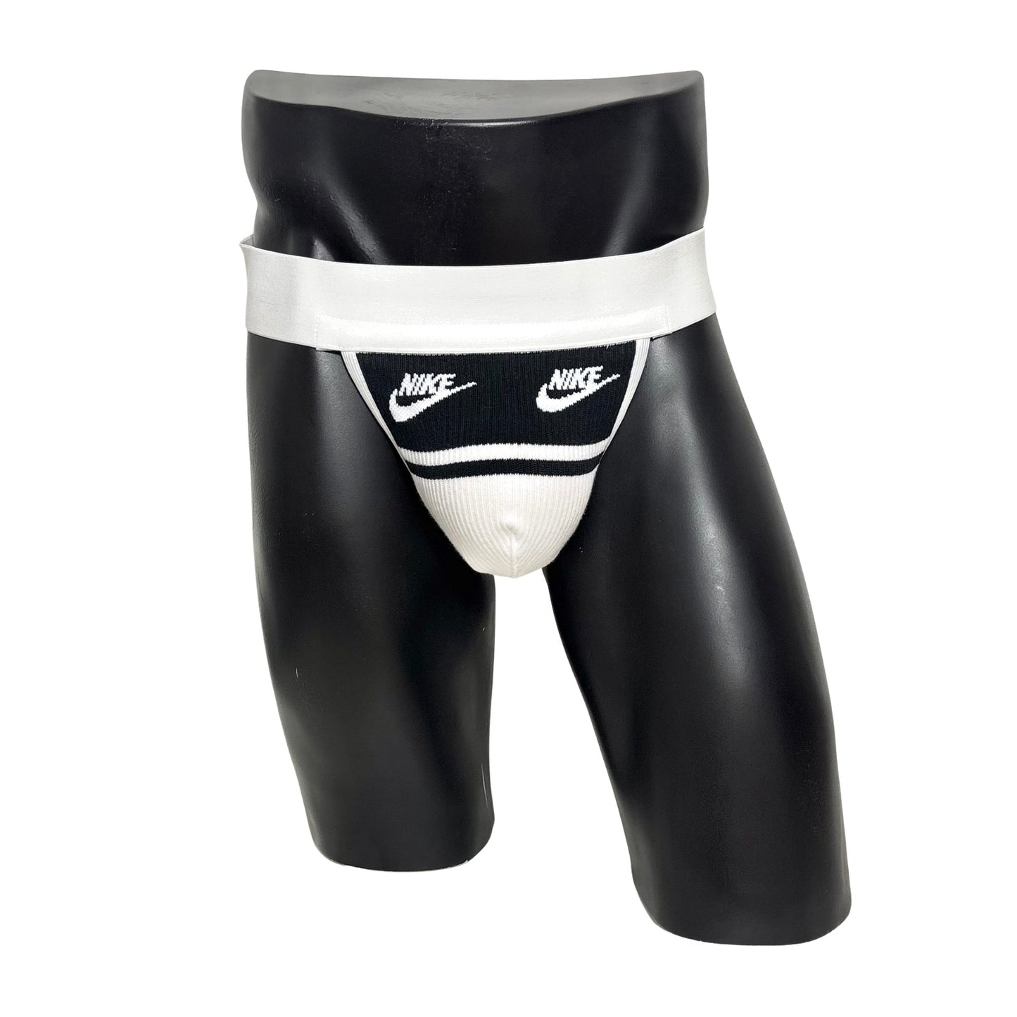 Nike Air Black/White Socks Jockstrap/Thong